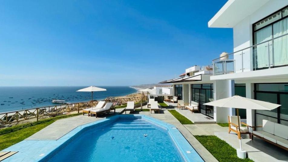 Appartamento Vista Linda Bungalow Para 10 Personas Punta Veleros Los Órganos Esterno foto